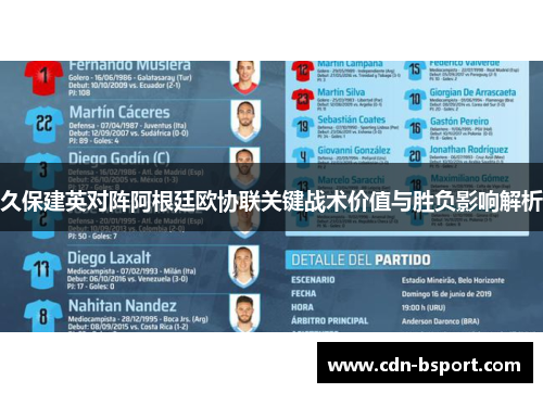 久保建英对阵阿根廷欧协联关键战术价值与胜负影响解析 久保建英对阵阿根廷欧协联关键战术价值与胜负影响解析