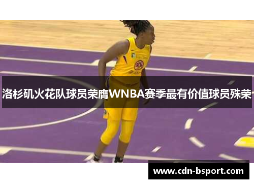 洛杉矶火花队球员荣膺WNBA赛季最有价值球员殊荣 洛杉矶火花队球员荣膺WNBA赛季最有价值球员殊荣