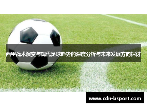 西甲战术演变与现代足球趋势的深度分析与未来发展方向探讨
